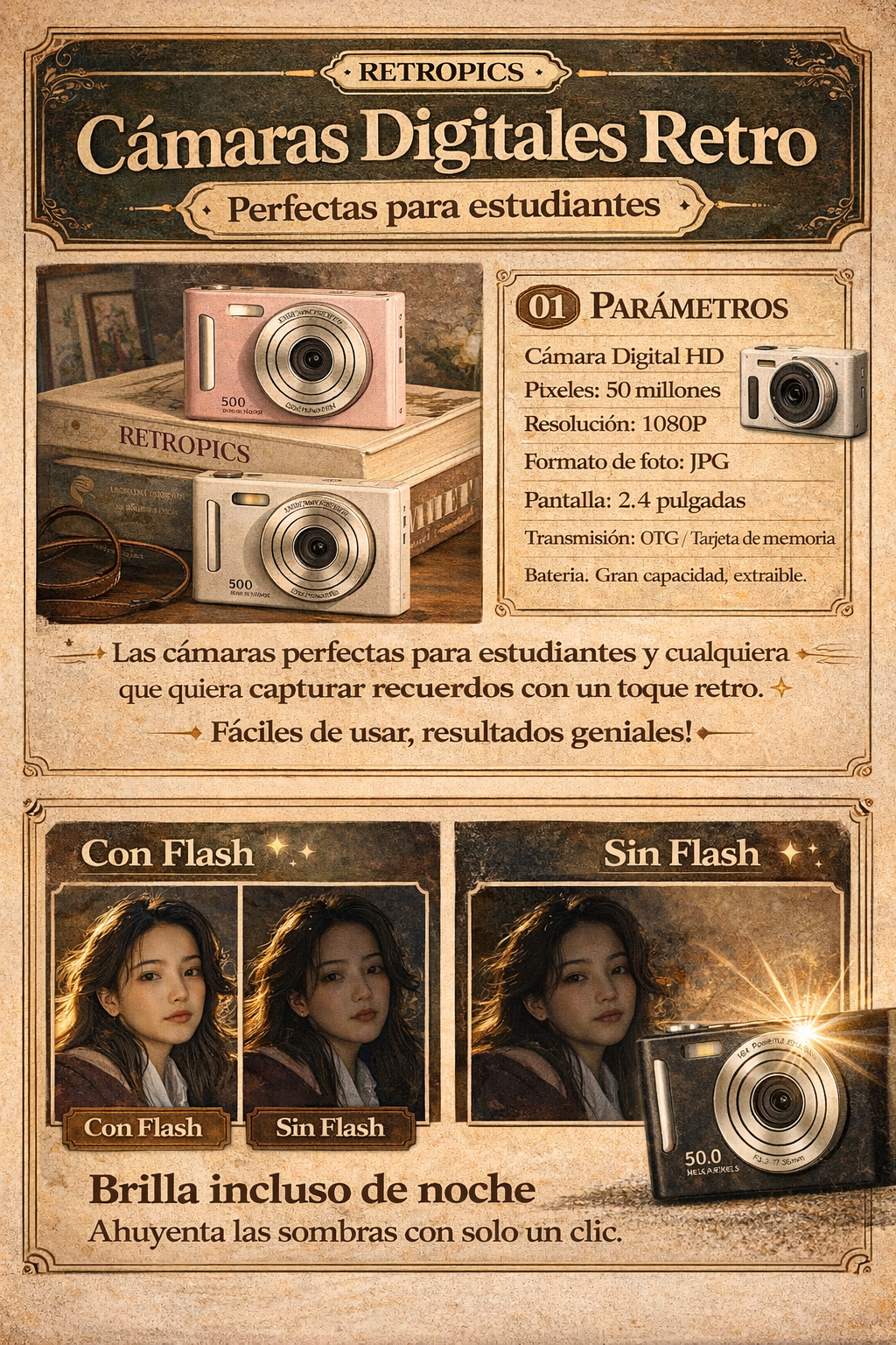 Camara Retro 50MP